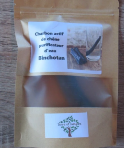 Charbons actifs de chêne purificateurs d'eau - Binchotan