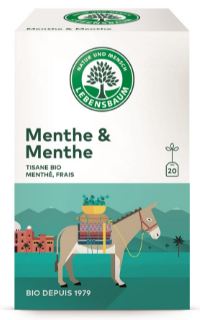 Tisane menthe & menthe biologiqu - Lebensbaum