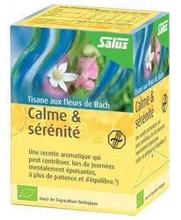 Tisane aux fleurs de Bach - Calme & sérénité - Salus