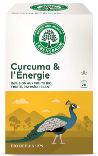 Infusion aux fruits bio - Curcuma et l'energie - Fruité ,rafraîchissant