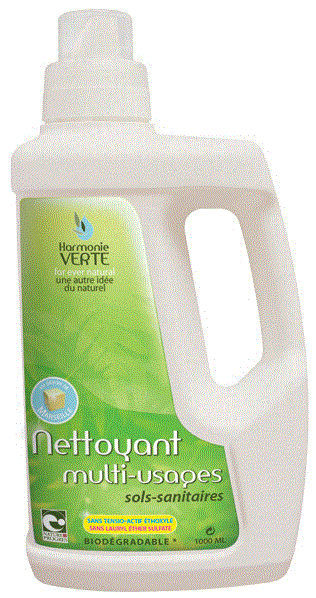 Nettoyant Multi Usages Sols Sanitaires HARMONIE VERTE