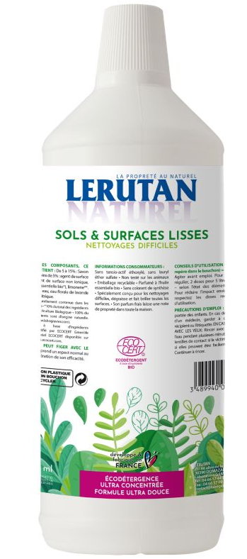 Sols et surface lisses - Nettoyages difficiles