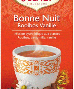 Bonne nuit - Rooibos Vanille - Infusions ayurvédique aux plantes - Yogi tea